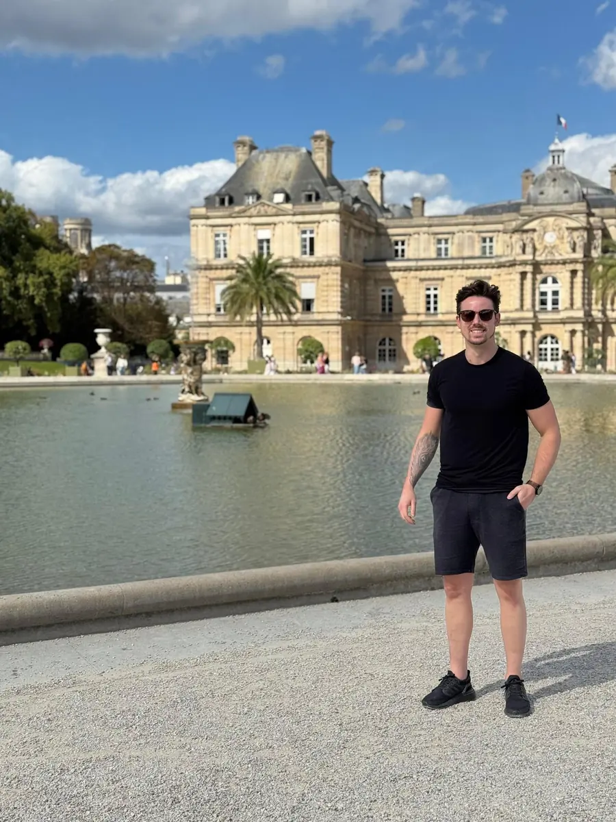 Jonas Frana em viagem