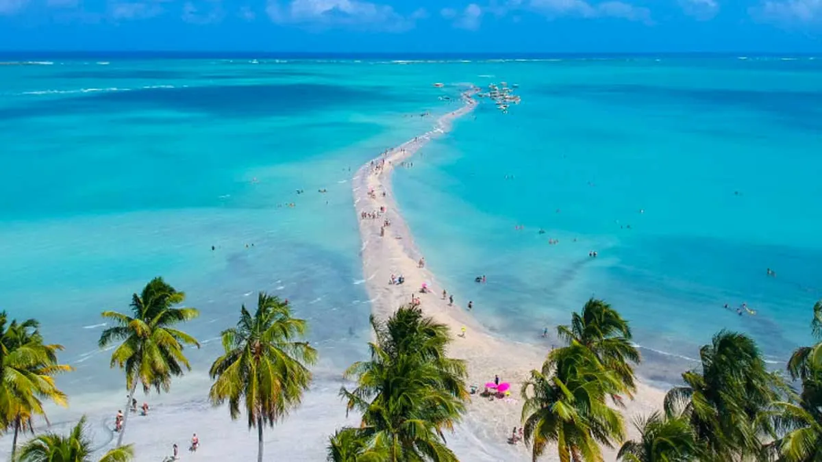 Praia no Nordeste